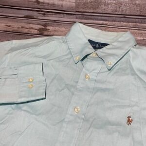 Ralph Lauren Men's Classic Fit‎ Long Sleeve Button Down Shirt Size 16 34/35